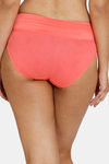 Zivame Anti-Microbial High Rise Full Coverage Tummy Tucker Hipster Panty (Pack of 2) - Multicolor — thumbnail 7